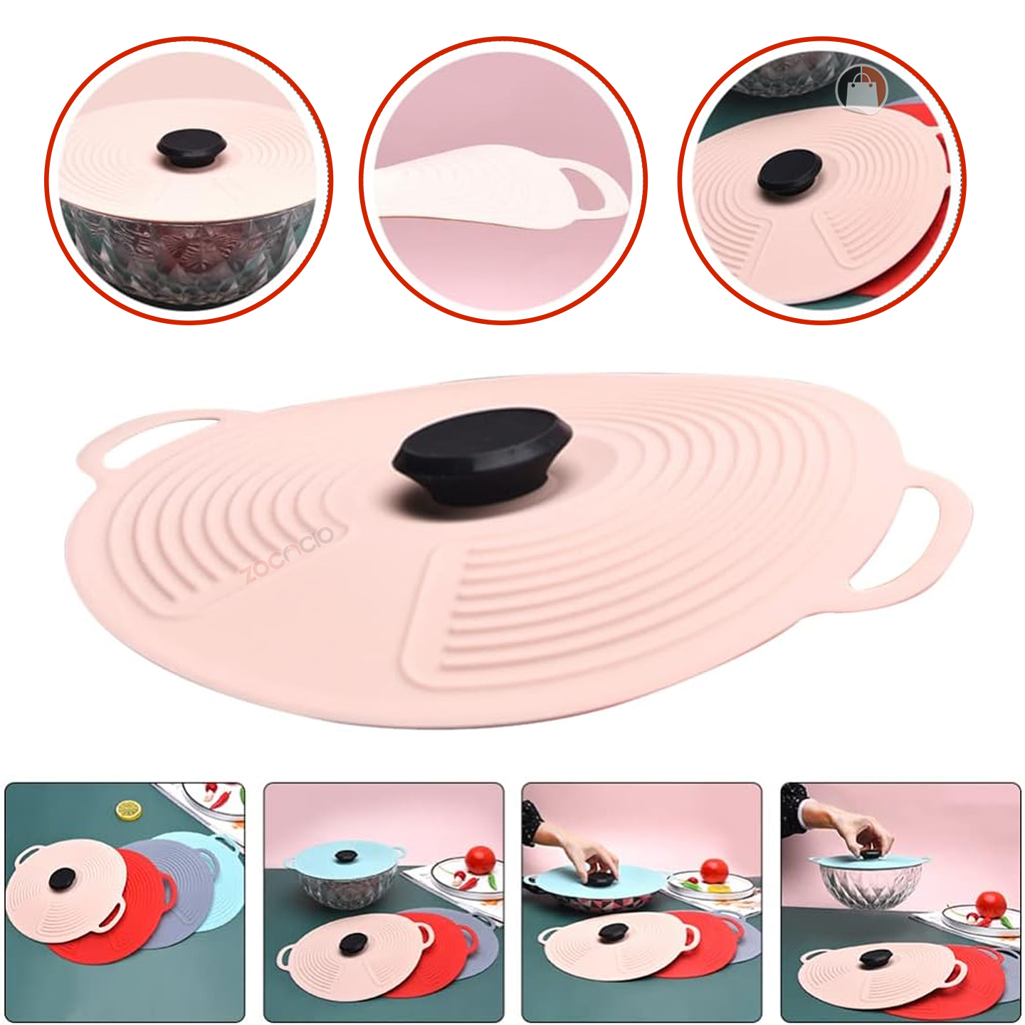 Miniatura 3 de Tapa Hermética De Silicona Para Mantener